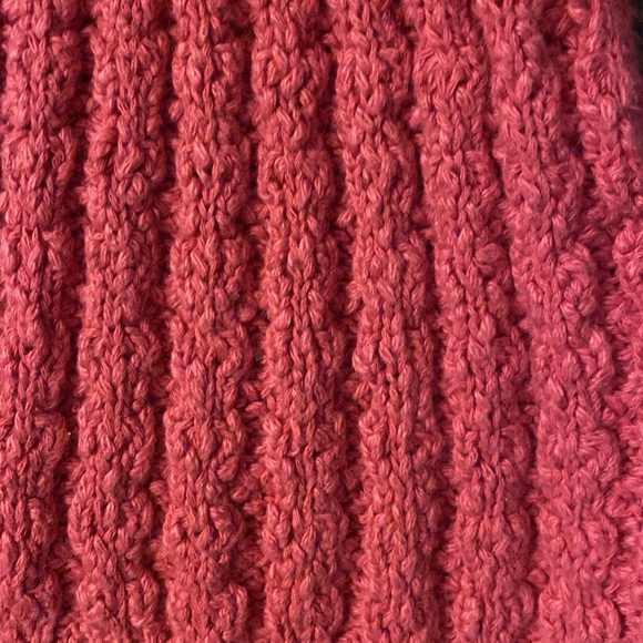 Urban Outfitters Crop Sweater Coral Rust Soze SP - Picture 4 of 5